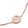 Monica Vinader Siren Fine Chain Bracelet - Rose Gold/Quartz