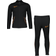 Nike Dri-FIT Academy Knit Football Tracksuit Older Kids - Black/Total Orange/Total Orange