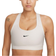 Nike Dri-FIT Swoosh Seamless Medium-Support Sports Bra - Summit White/Black