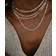 Monica Vinader Alta Textured Chain Necklace - Silver