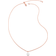 Monica Vinader Nura Tiny Keshi Necklace - Rose Gold/Pearl