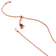 Monica Vinader Nura Tiny Keshi Necklace - Rose Gold/Pearl