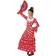 Th3 Party Female Sevilla Resident Costume for Children Red