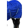 Horseware Rambo Plus Vari-Layer Manta de establo con cuello desmontable, 450g, Dark Blue/Dark Blue/White