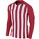 Nike Striped Division III Long Sleeve Shirt KIds - University Red/White/Black/Black
