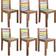 vidaXL 3082891 Kitchen Chair 85cm 6pcs