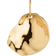 Monica Vinader Nura Small Shell Charm Pendant - Gold
