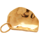 Monica Vinader Nura Small Shell Charm Pendant - Gold