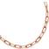 Monica Vinader Rose Gold Alta Capture Charm Necklace Adjustable 48cm/19'