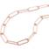 Monica Vinader Rose Gold Alta Textured Chain Bracelet