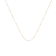 Monica Vinader Gold Fine Beaded Chain Necklace Adjustable 53-61cm/21-24'