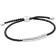 Monica Vinader Linear Friendship Bracelet - Silver/Black