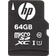 HP MicroSDXC Class 10 UHS-I U1 64GB +Adapter