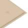 vidaXL - Stolsdyna Beige (200x50cm)