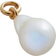 Monica Vinader Nura Baroque Pendant Charm - Gold/Pearl