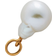 Monica Vinader Nura Baroque Pendant Charm - Gold/Pearl