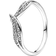 Pandora Sparkling Leaves Ring - Silver/Transparent