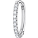 Thomas Sabo Charm Club Single Hoop Earring - Silver/Transparent