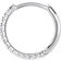 Thomas Sabo Charm Club Single Hoop Earring - Silver/Transparent