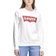 Levi's Graphic Standard Crewneck Donna - White