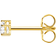 Thomas Sabo Charm Club Single Ear Stud - Gold/Transparent