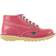 Kickers Children's Hi Boots - Pink Leather