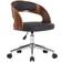 vidaXL Comedor Giratoria De Madera Curvada Cuero Sintético Blanco Silla de Cocina 74.5cm