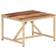 vidaXL Sidebord massivt sheeshamtræ Småbord 60x60cm