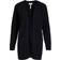 Object Thess Long Knitted Cardigan - Black