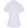 Premier Stretch Fit Poplin Korte Mouw Blouse - Wit