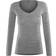 Icebreaker Merino Siren Long Sleeve Sweetheart Top Women - Gritstone Heather