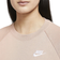 Nike Women's Sportswear Essential Fleece Crew Sweatshirt - Rose Whisper/White