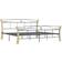 vidaXL Metal 100cm Sengeramme 200x200cm