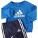 Adidas Infant Badge of Sport Performance Sweatset - Bright Blue/White/Shadow Navy (HF8821)