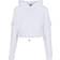 Urban Classics Ladies Short Worker Hoody - White