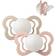 Bibs Couture Glow Silikonnapp Stl 2 6+m 2-pack