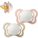 Bibs Couture Glow Napp Natural Rubber Latex Stl 1 0+m 2-pak