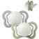 Bibs Couture Glow Silikonnapp Stl 1 0+m 2-pak