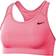 Nike Dri-FIT Swoosh Medium-Support Non-Padded Sports Bra - Pink