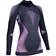 UYN Evolutyon UW Long Sleeve Shirt Women - Anthracite Melange/Raspberry/Purple