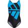 adidas Must-have Swimsuit - Black/Blue Rush (HC9648)