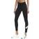 Nike Dri-Fit One Icon Clash Graphic Mid-Rise Graphic Leggings Women - Black/Sail