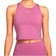 Nike Dri-Fit One Luxe Slim Fit Tank Top Women - Light Bordeaux/Metallic Gold