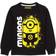 MINIONS Boys Long Pyjama Set - Black/Grey/Yellow