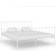vidaXL Metal 99cm Sengeramme 200x200cm