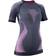 UYN Evolutyon UW Short Sleeve Shirt Women - Anthracite Melange/Raspberry/Purple