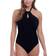 Freya Remix High Neck Swimsuit - Black