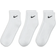 Nike Everyday Cushioned Training Ankle Socks 3-pack - White/Black