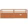 vidaXL Solid Pine Wood Sengeramme 90x200cm