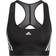 Adidas Powerreact Training Medium-Support 3-Stripes Bra - Black/White